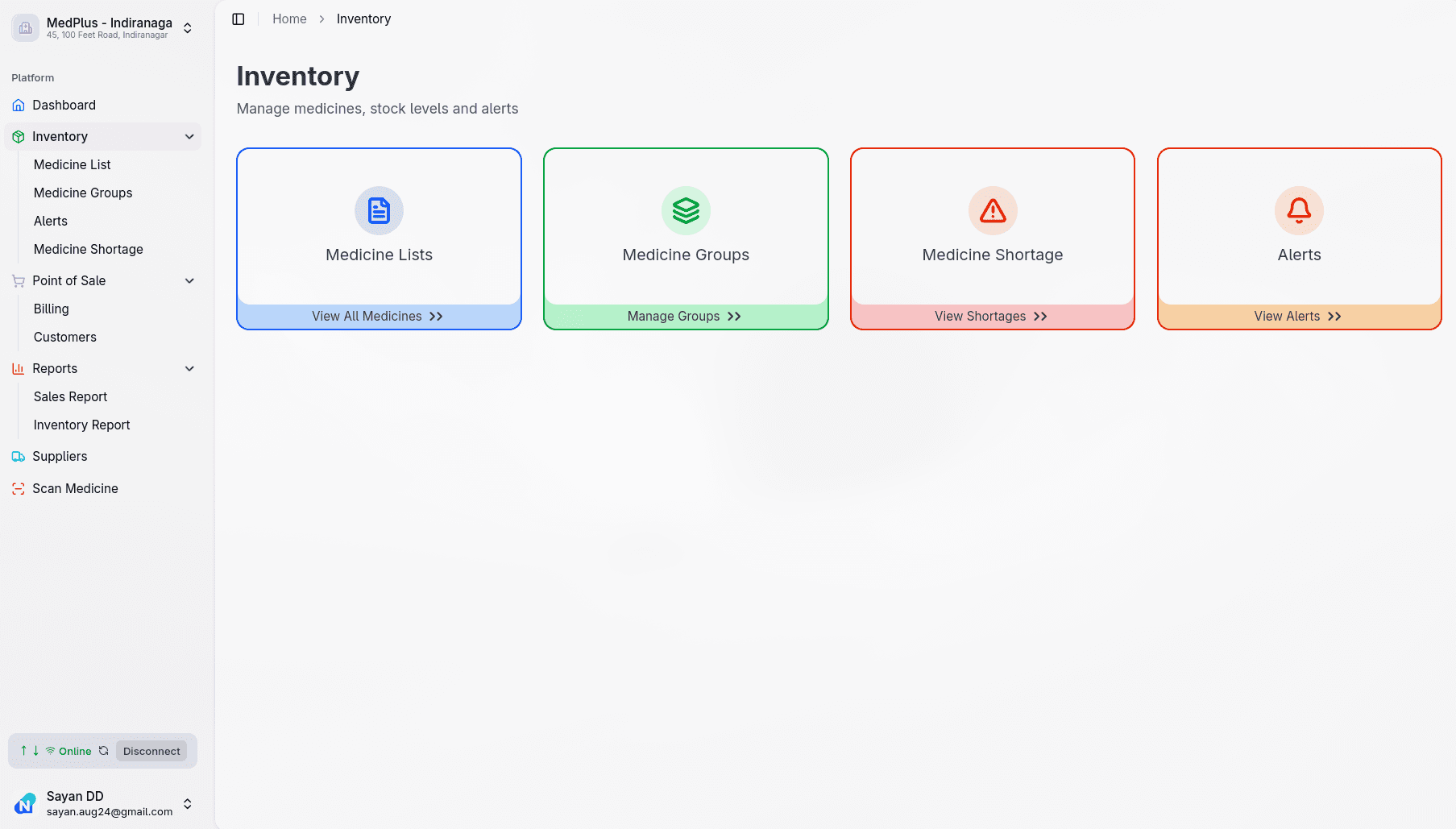 Automated Reordering System
