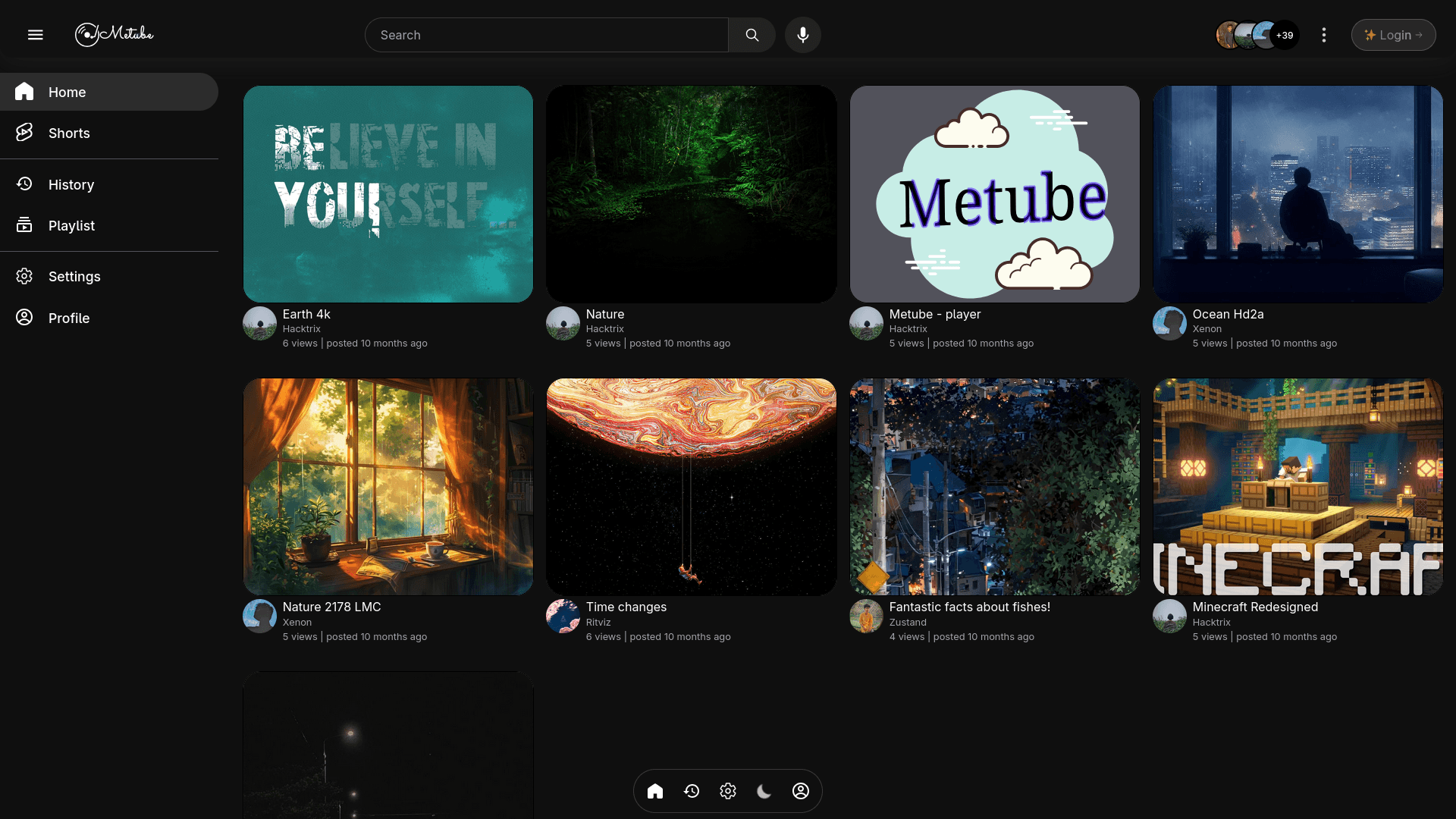 MeTube Player